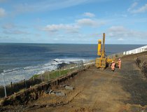 Croyde - Micropile Installation