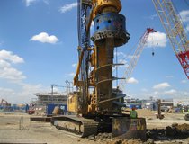 Heathrow - Rotary Piling Rig