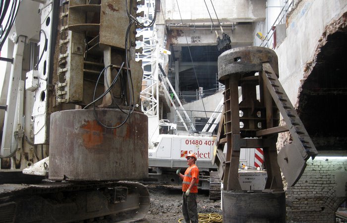 Cannon Place  - Under Ream Piles 