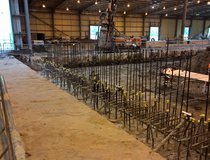 Knowsley Rail Loading Transfer Station (SITA) - Pile trimming and capping beam construction